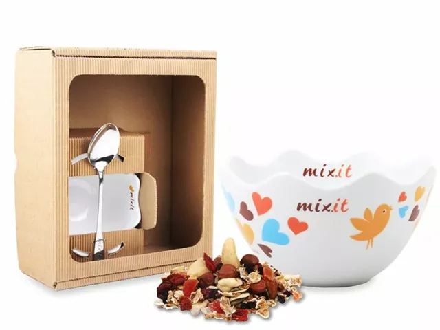 Mixit Srdíčková miska v dárkovém boxu (přidej tubus)