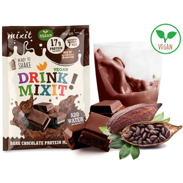 Mixit Vegan Drink - Tmavá čokoláda 40g