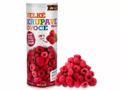 Mixit Velké křupavé ovoce MALINA 140 g