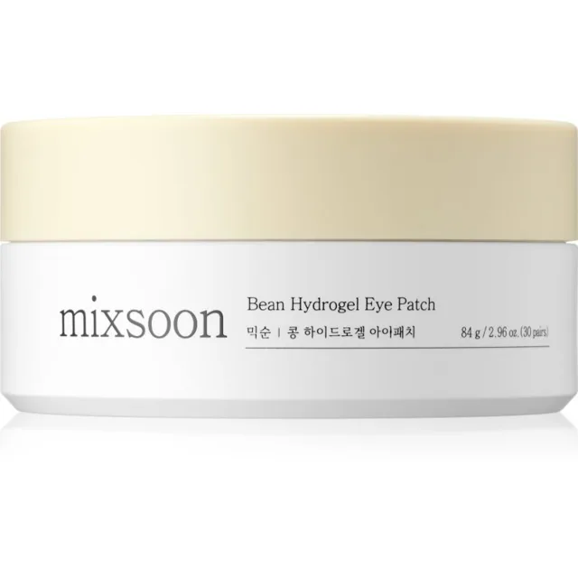 mixsoon Bean Hydrogel Eye Patch hydrogelová maska na oční okolí pro rozjasnění a vyhlazení pleti 60 ks