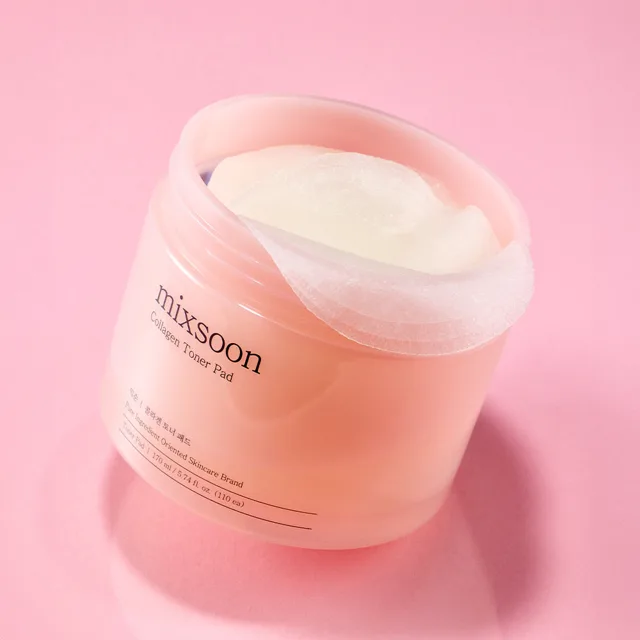 MIXSOON - Collagen Toner Pad - Kolagenové zpevňující tonerové tamponky - 170 ml/ 110 ks