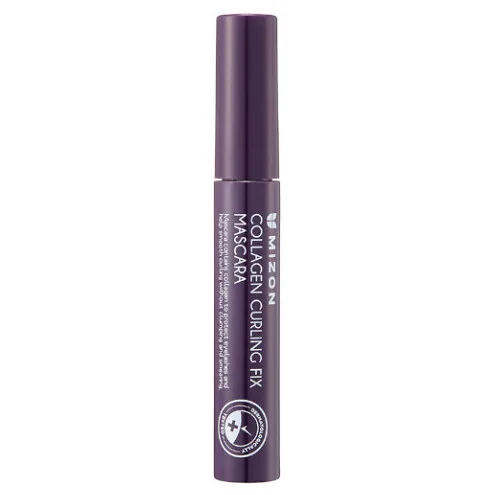 MIZON Collagen Curling Fix Voděodolná řasenka pro prodloužení a natočení řas Black 6 ml