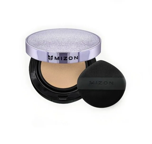 Mizon Collagen Cushion SPF38 odstín 21 bright light beige make-up 2x15 g