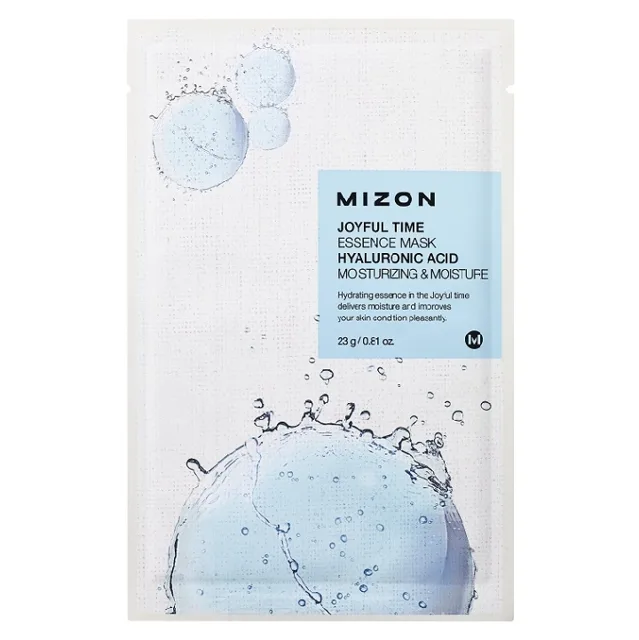 MIZON Joyful Time Plátýnková 3D maska s hyaluronem  23 g
