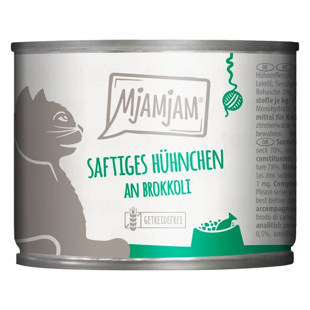 MjAMjAM 6 x 200 g  - kuřecí s brokolicí