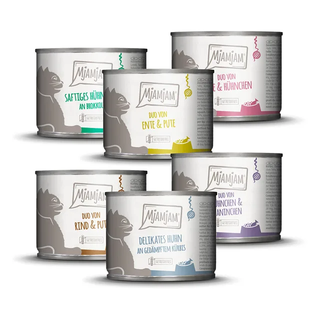 MjAMjAM 6 x 200 g - míchané balení - míchané balení 2 (6 druhů)