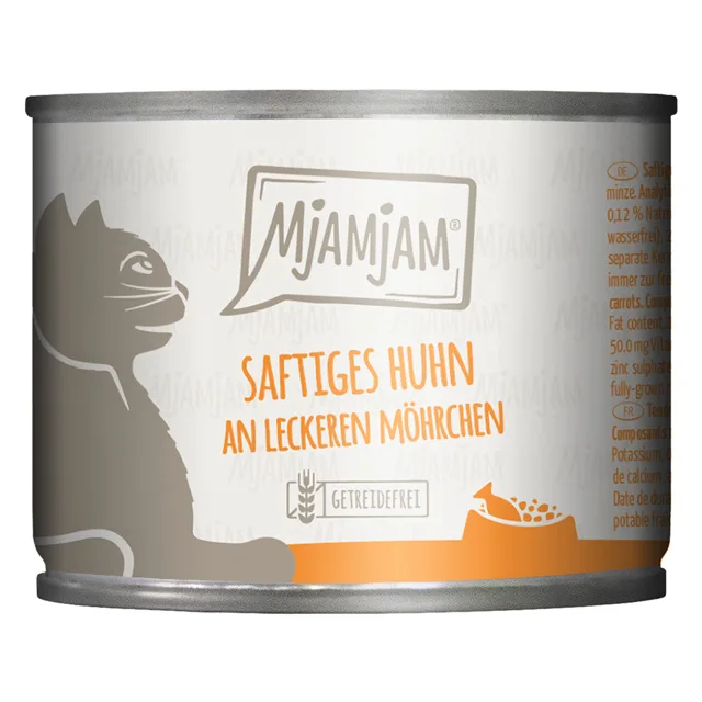 MjAMjAM 6 x 200 g - šťavnaté kuře s chutnou mrkví