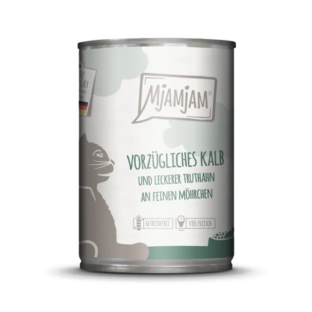 MjAMjAM 6 x 400 g - telecí a krůtí