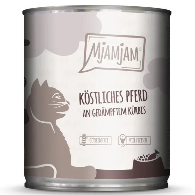 MjAMjAM 6 x 800 g - koňské s dýní