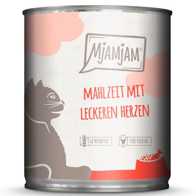MjAMjAM 6 x 800 g - se srdíčky