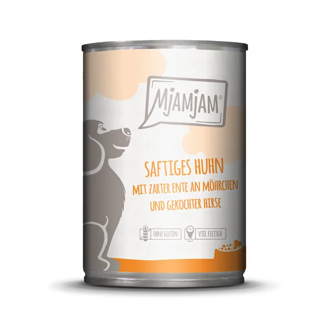 MjAMjAM Adult pes 4 x 6 konzerv (24 x 400 g) - míchané balení II (3 druhy)