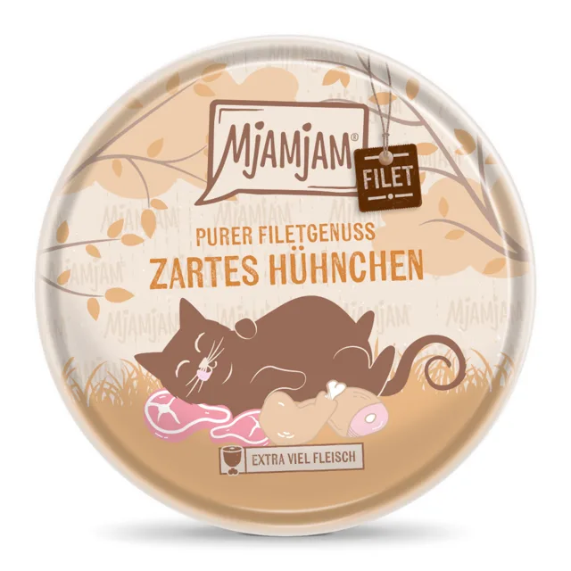 MjAMjAM čistá filetová pochoutka 16 x 80 g - jemné kuřecí