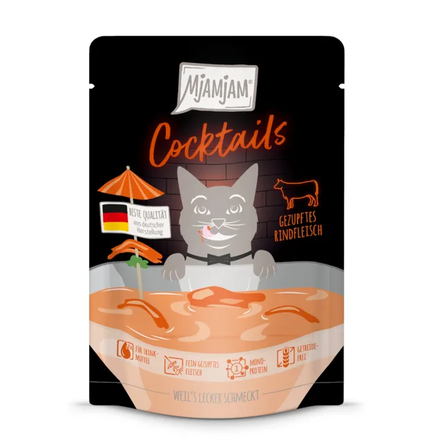 MjAMjAM Cocktails 20 x 40 g - hovězí