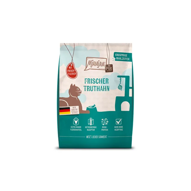 MjAMjAM granule pro kočky krůtí - 300 g
