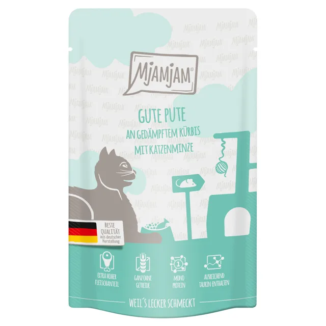 MjAMjAM kapsička 12 x 125 g - krůtí s dýní