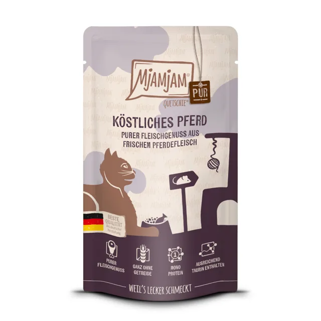 MjAMjAM kapsička 12 x 125 g - lahodné čisté hovězí maso