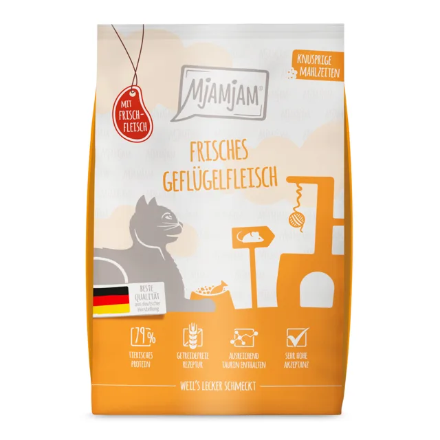MjAMjAM křupavé krmivo drůbeží - 1,5 kg