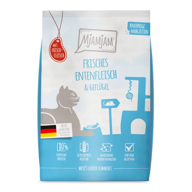 MjAMjAM křupavé krmivo kachní a drůbeží - 1,5 kg