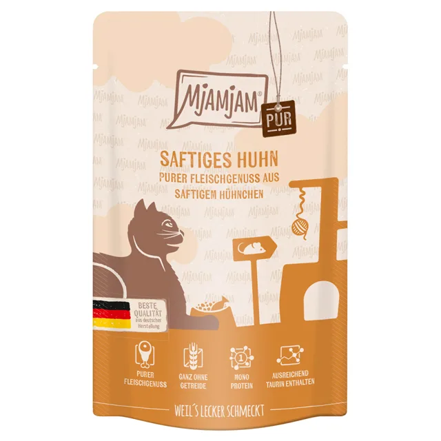 MjAMjAM Quetschie čistý masový požitek 12 x 125 g - krůtí