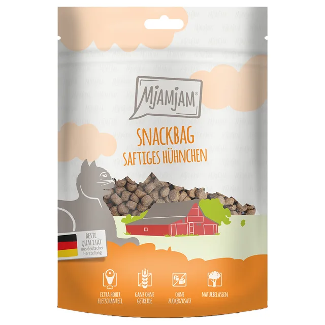 MjAMjAM Snackbag kuřecí - 4 x 125 g
