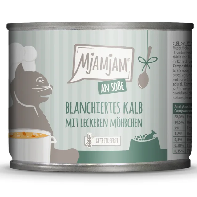 MjAMjAM v omáčce 6 × 185 g - krůtí s lahodnou mrkví