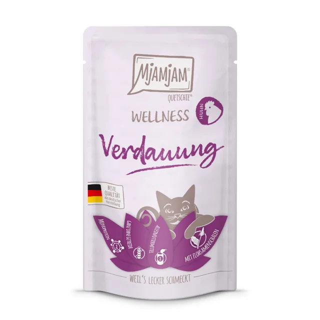 MjAMjAM Wellness 12 x 125 g - trávení - kuřecí