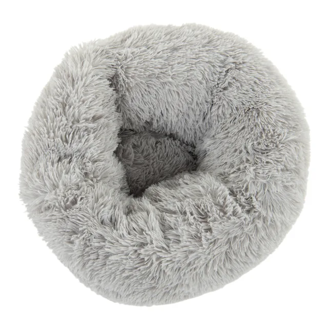 Mochi pelíšek pro kočky - světle šedý - Ø 55 x V 25 cm