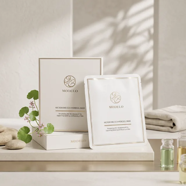 MODELO - Microbiome Cca Hydrogel Mask - Hydratační a zklidňující hydrogelová maska - 32g