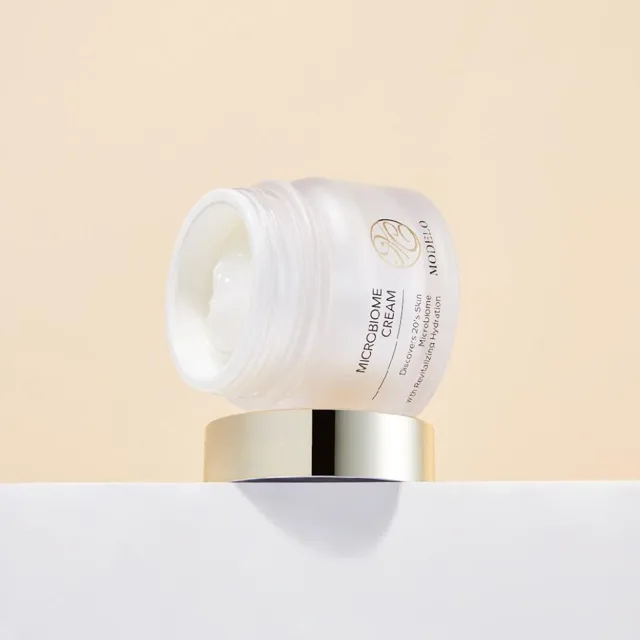 MODELO - Microbiome Cream - Hydratační pleťový krém pro posílení kožního mikrobiomu - 50 ml
