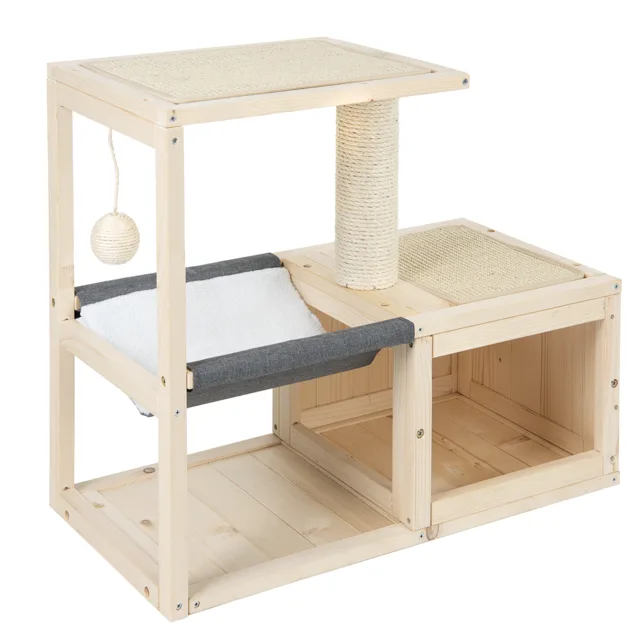 Modern Living domeček pro kočky Bora Bora - d 70 x š 35 x v 60 cm