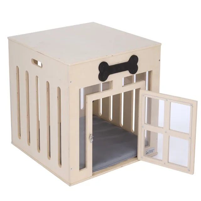 Modern Living Indoor interiérová klec pro psy Borlänge - D 58,5 x Š 58,5 x V 64 cm