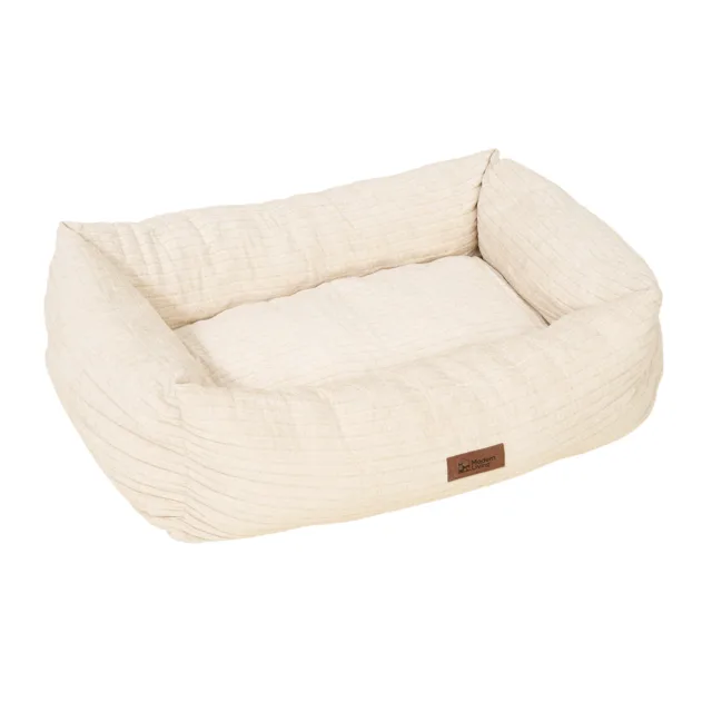 Modern Living pelíšek pro psy Lucca, krémový - velikost XL: D 112 x Š 67 x V 29 cm