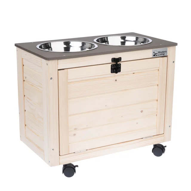 Modern Living úložný box s miskami Inari - D 53 x Š 30 x V 43,5 cm