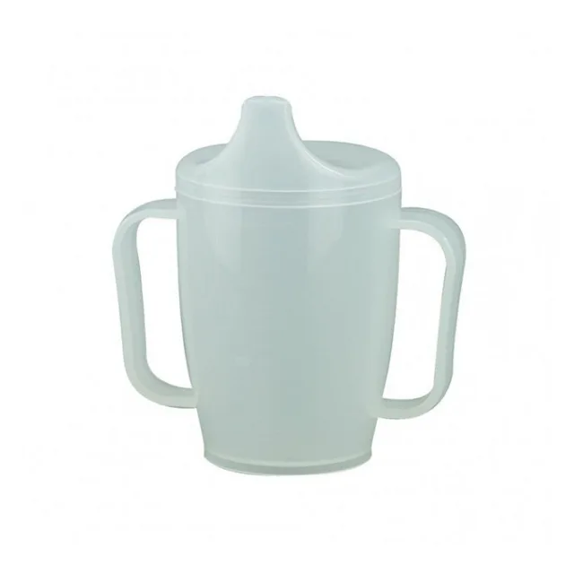 MODOM Hrnek s pítkem se třemi víčky 250 ml