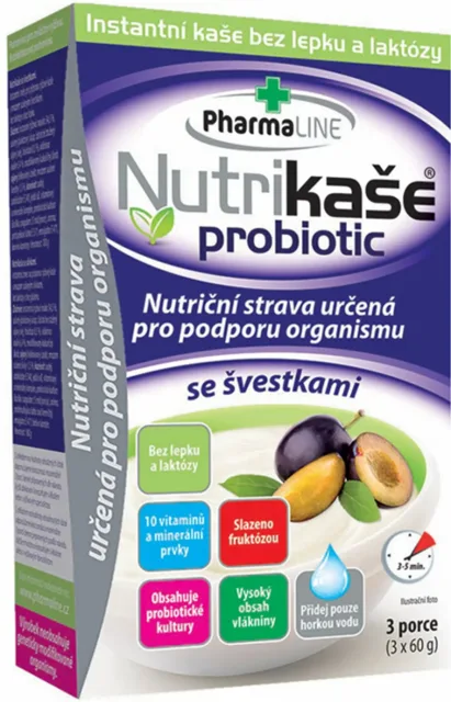 Mogador Nutrikaše probiotic se švestkami 180 g