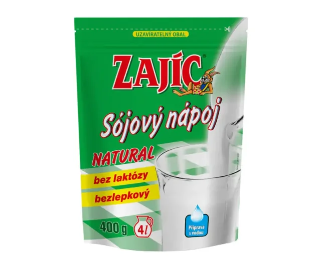 Mogador Zajíc sójový nápoj natural sáček 400 g