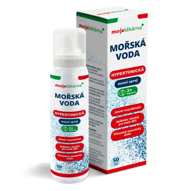 Moje lékárna Mořská voda hyper. nos.spr. 50ml