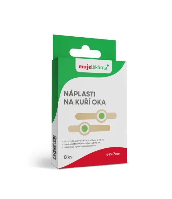 Moje lékárna Náplasti na kuří oka 8ks