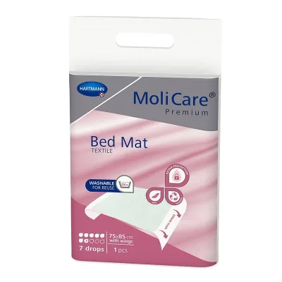 MoliCare Bed Mat 7 kapek Textilní se záložkami 75x85