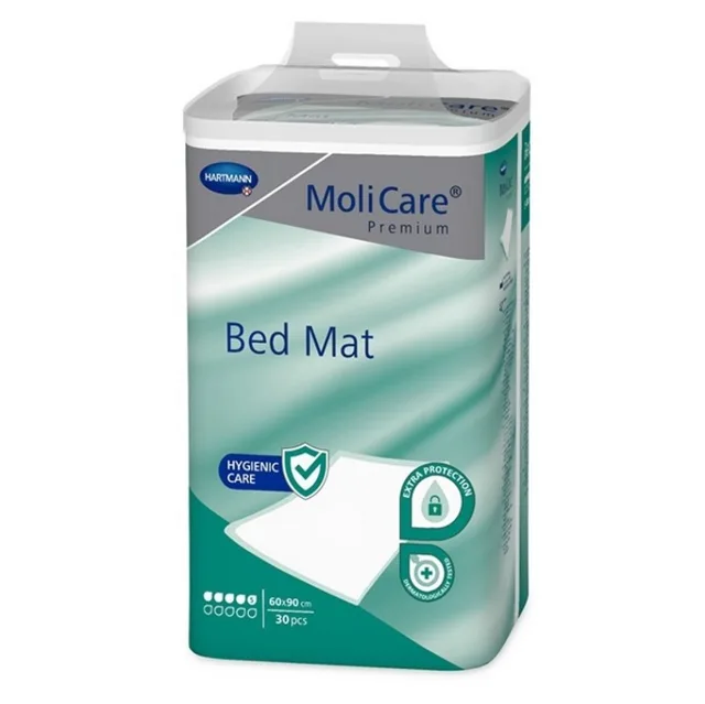 MOLICARE Bed Mat Inkontinenční podložka 5 kapek 60 x 90 cm 30 kusů