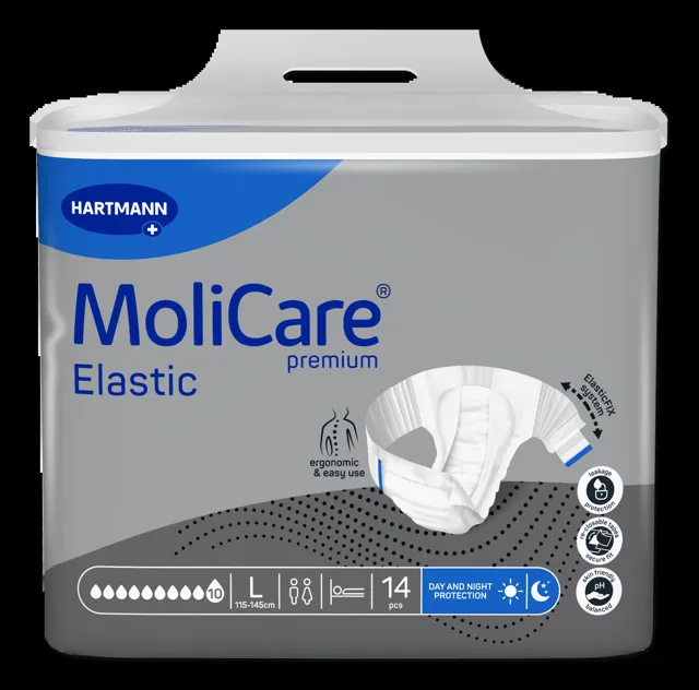 Molicare Elastic 10 kap L 14 ks