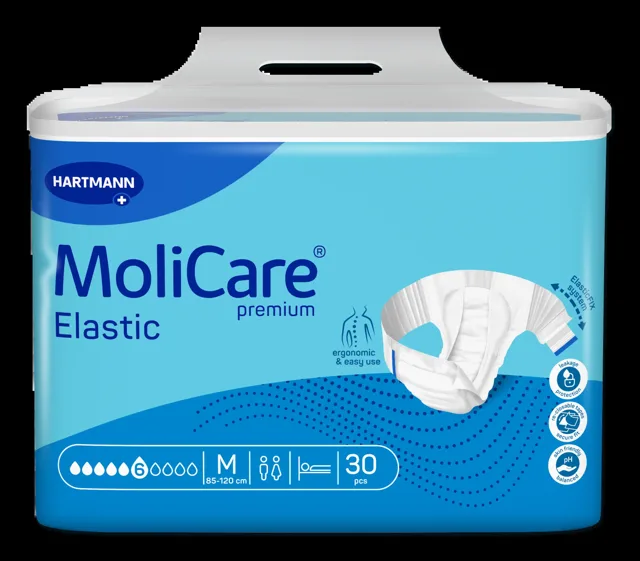 MOLICARE ELASTIC 6 kapek M 30ks
