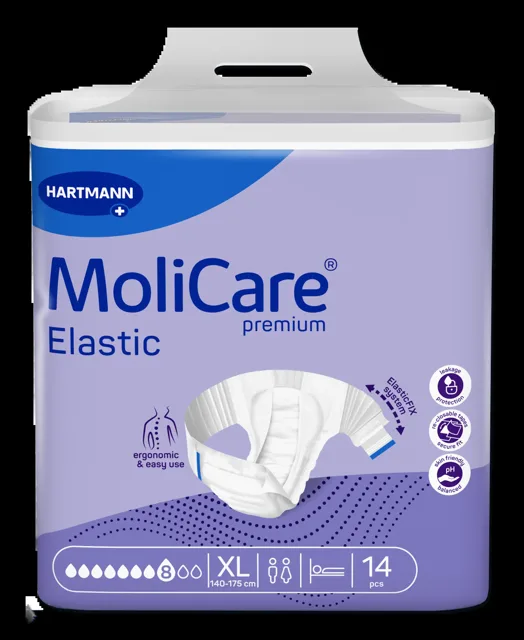 MOLICARE ELASTIC 8 kapek XL 14 ks