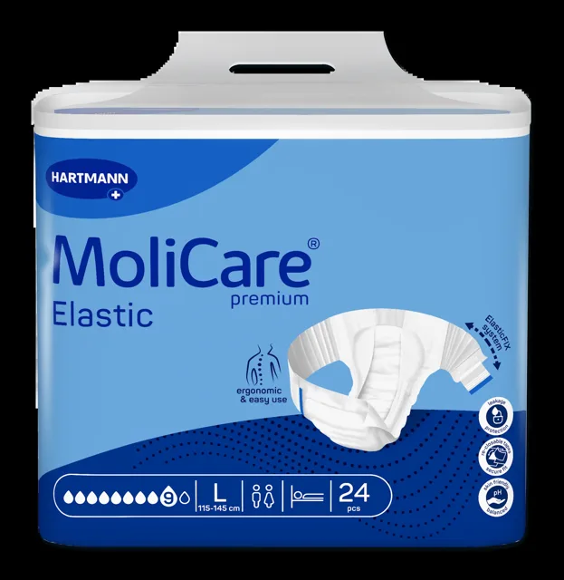 Molicare Elastic 9kap L 24 ks