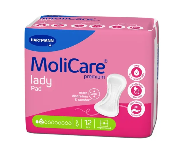 MoliCare Lady Pad inkont.vložky 2 k 12 ks