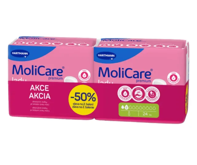 MoliCare Lady Pad inkont.vložky 2 k duopack 2x12 ks