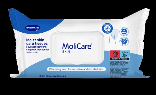 MoliCare Skin vlhké ošetřující utěrky 50 ks