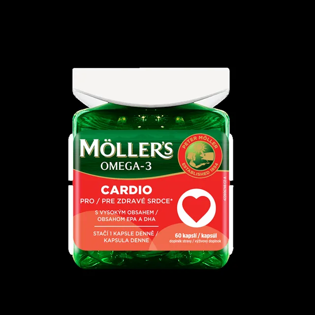 MÖLLER'S Omega-3 cardio 60 tobolek
