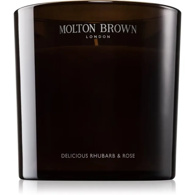 Molton Brown Rhubarb & Rose vonná svíčka 600 g