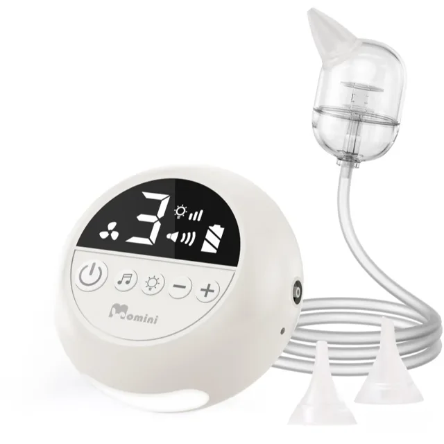 Momini Automatic Nasal Aspirator Sniffley odsávačka nosních hlenů elektrická 1 ks